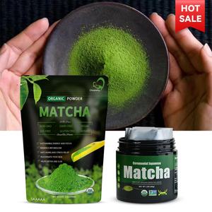 Té Verde Matcha en Polvo Instantáneo de Grado Ceremonial, Puro, Orgánico y Premium de Chinaherbs, Vegano, Sin OMG, en Envase de Botella - Product Image 1