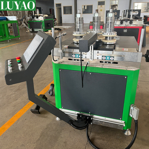 PLC kiểm soát cửa sổ máy uốn PVC hồ sơ máy Uốn/servo-điều khiển vòm nhôm cán - Product Image 5