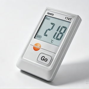 Enregistreur de données de température et d'humidité Testo 174 <span class=keywords><strong>TMini</strong></span> IP67, précision 0,5, compatible Bluetooth, pour la chaîne du froid - Product Image 2