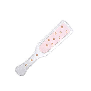 Flogger de piel de serpiente blanca para castigo coqueto y estimulación sensual, juguete fetiche para adultos, BDSM - Product Image 1