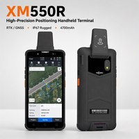 Terminal portable robuste XM550R Android 11 GNSS RTK, 4700 mAh, IP67, collecteur de données SIG pour l'arpentage, PDA