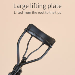 Rizador de Pestañas Portátil de Acero Inoxidable <span class=keywords><strong>Re</strong></span>-Lift Instantáneo con Almohadillas de Silicona de Repuesto MAYFARIY Negro Mate 10cm Rizador de Pestañas Natural - Product Image 5