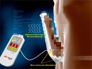 Egzersiz testis erkek cinselliği geliştirmek yetişkin oyuncaklar erkek Masturbator Penis büyütme hava basıncı cihazı stimülatörü - Product Image 2