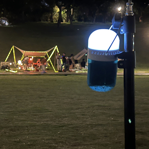 Túi LED Cắm trại đèn lồng cảm ứng chuyển đổi viên nang nước muối Powered LED Cắm trại ánh sáng thích hợp cho Cơn Bão khẩn cấp Cơn Lốc Xoáy - Product Image 3