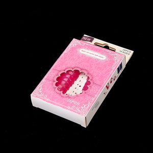 26 protectores de uñas en forma de G, a prueba de derrames, para manicura francesa, cubre dedos - Product Image 4