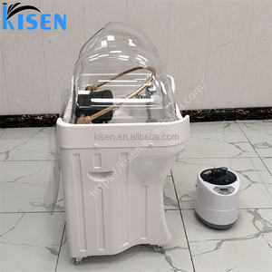 Cuenco de champú portátil japonés sin necesidad de fontanería para terapia de agua, cuenco con tanque de agua de 50L, lavabo para Spa, lavabo para champú - Product Image 5