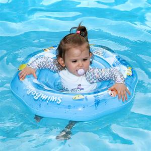Flotador para Bebés Swimbobo, Anillo Flotante de PVC Azul, Juguete Acuático, Asiento Inflable de PVC para Niños, Anillos de Natación para Piscina, Verano, Portátil - Product Image 1