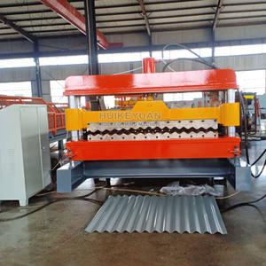Usine populaire exportation afrique 686 & 890 profil Ibr toit feuille <span class=keywords><strong>Machine</strong></span> métal toit tuile rouleau formant la <span class=keywords><strong>Machine</strong></span> - Product Image 1
