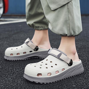 पुरुषों के बगीचे के <span class=keywords><strong>clogs</strong></span> सैंडल मोटे एकमात्र एवा स्लिप-ऑन-द-टू-इन-1 परिवर्तनीय चप्पल - Product Image 2