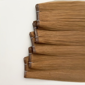 Extensiones de Cabello Europeo Remy 100% Virgen de Doble Trama para Genius Weft, Marca Ruikang, Gran Venta - Product Image 3