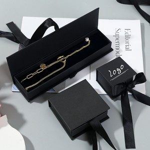 Custom <b>Bow</b> Ribbon Book Type Box Paper <b>Bow</b> Tie Packaging Box Jewelry <b>Gift</b> Watch Brace <b>Gift</b> Box - Product Image 4