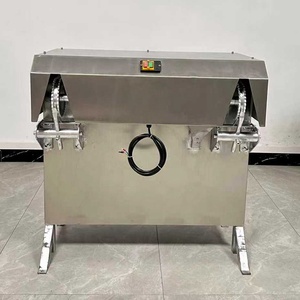 Máquina de eliminación de cáscara de coco de doble cabeza de 10-15 segundos/PC, máquina de cáscara de coco marrón maduro de acero inoxidable - Product Image 4