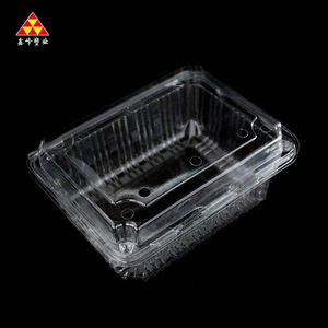 Bao bì thực phẩm siêu thị bán buôn Takeaway 6 inch nhà máy tùy chỉnh thực phẩm trong suốt hộp nhựa với nắp vật nuôi khay - Product Image 1