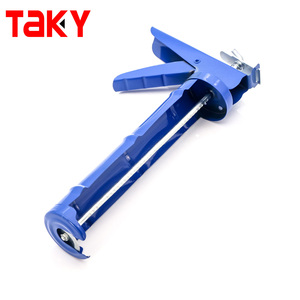 Pistola de Silicona para Sellado de Barril Giratorio de Alta Resistencia, Color Azul - Product Image 3