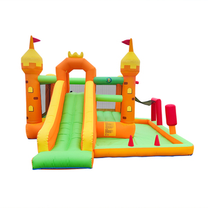 <strong>Inflatable</strong> Water <strong>Slide</strong>, Bounce House with <strong>Slide</strong>, <strong>Inflatable</strong> Water Park with <strong>Pool</strong> for Backyard - Product Image 3