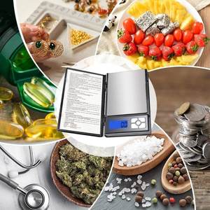 500g/0,01g 2000g/0,1g Micro Mini báscula de joyería más pequeña, báscula Digital de bolsillo, báscula electrónica de gramo de oro - Product Image 4