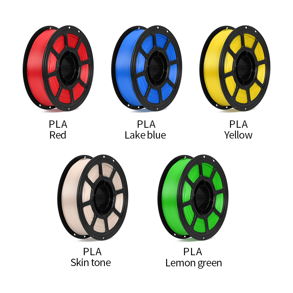 PLA-5C red/blue/yellow/skin tone/lemon green