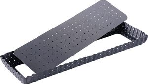 Plato de pastel inferior <span class=keywords><strong>desmontable</strong></span> antiadherente de fábrica OEM, plato <span class=keywords><strong>Rectangular</strong></span> <span class=keywords><strong>para</strong></span> pizza, utensilios <span class=keywords><strong>para</strong></span> hornear - Product Image 3