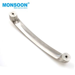 Poignées de meuble modernes et élégantes en alliage d'aluminium pour armoires de cuisine, 96 mm, 128 mm, forme en C, pour placards de salon - Product Image 2