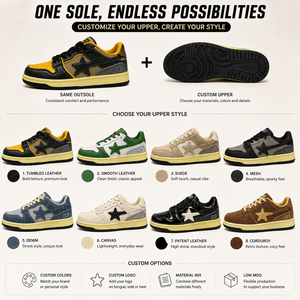 Zapatillas de <span class=keywords><strong>Skate</strong></span> Personalizadas OEM ODM, Zapatillas Bajas con MOQ Bajo, Diseño de Logotipo de Marca Privada, Zapatillas de Moda Urbana para Skateboarding - Product Image 4