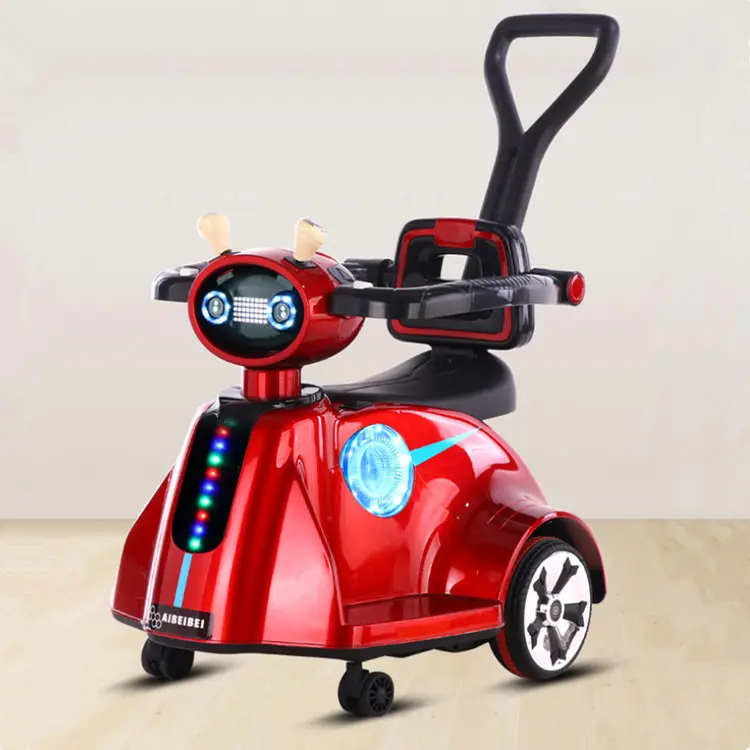 Schneller Versand Hot Selling Child Kids Spielzeug Electric Ride On Car Wand-E Spielzeug Autos Kinder Batterie Schaukel Auto