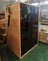 Sauna Inframerah Jauh untuk 2 Orang dengan Spektrum Penuh dan Pemanas Panel Karbon