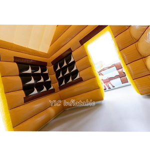 Nouvelle structure gonflable de Noël sur le thème des fêtes d'hiver avec toboggan pour événements, certifiée sûre - Product Image 5