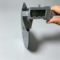 Cache-roue universel en fibre de carbone 3K pour karting, protection anti-poussière de moyeu de roue interne de 6 pouces
