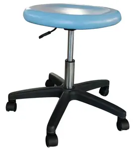 Регулируемый по высоте гидравлический стул для стоматологических работников