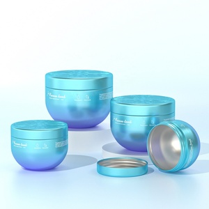 Custom 300ml 10oz High Volume <b>Body</b> Cream Packaging Cosmetic Cans <b>Body</b> Cream Cans - Product Image 2