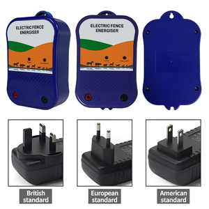 Cargador de Cerca Eléctrica AC/DC de 2 Joules y 12KV, Protege a Aves de Corral, Mascotas y Jardines de la Invasión de Animales Salvajes de Forma Eficaz - Product Image 6