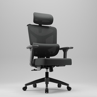 Chaise et table d'ordinateur Chaise d'ordinateur ergonomique à soutien lombaire, chaise de jeu longue assise Chaise et table d'ordinateur