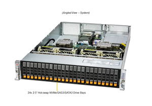 SYS-221H-TN24R เซิร์ฟเวอร์แบบติดตั้งบนแร็คขนาด 2U รุ่น Hyper SuperServer ขับเคลื่อนด้วยโปรเซสเซอร์ Intel Xeon Scalable รุ่นที่ 5/4 แบบคู่ มีสินค้าในสต็อก - Product Image 5