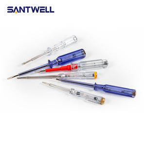 Destornillador comprobador de voltaje de neón aislado, herramienta detectora de cable vivo/neutro de alta sensibilidad - Product Image 3