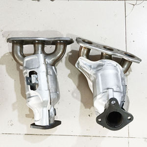 Konverter Katalitik Aliran Tinggi Stainless Steel S409 untuk Mitsubishi Outlander XL 2006 - 2013 <span class=keywords><strong>3</strong></span>.0 6B31 Kiri dan Kanan - Product Image 3