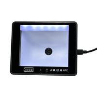 Lecteur de cartes RFID NFC de contrôle d'accès YJFIRST ISO14443, lecteur de code QR, lecteur de codes-barres RS232 pour intégration intégrée
