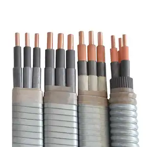 Factory QYPF Flat Conductor Weather Resistant Waterproofing Lead Sheath Silicone Cable Electric Wires ESP Power Cable