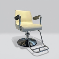 Chaise de salon hydraulique multifonctionnelle rotative, chaise de barbier moderne minimaliste, chaise de barbier électrique rotative et réglable
