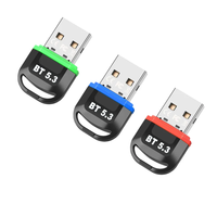 Dongle adaptor USB BT 5.3 nirkabel terbaru, untuk TV Laptop Headset Mouse Keyboard Printer Speaker