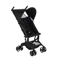Poussette portable ultra-légère pour bébé pouvant s'asseoir et s'allonger-Marchette pliante pour nouveau-né