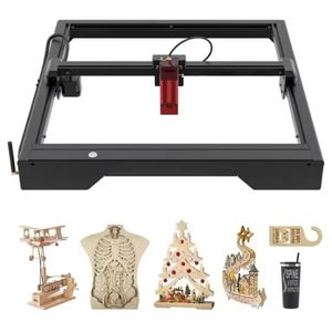 Para <span class=keywords><strong>ORTUR</strong></span> OLM3-LE 5W/<span class=keywords><strong>10W</strong></span>/20W Grabador Láser de Punto Comprimido DIY de Alta Velocidad para Corte de Color Gris LD+FAC+Lente C - Product Image 2