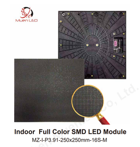 โมดูลจอแสดงผล LED ภายในอาคาร P3.91 SMD ขนาด 250x250 มม. โมดูล LED ป้ายดิจิทัลและจอแสดงผล - Product Image 2