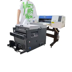 New best high speed I3200 A2 60cm double head DTF printer printer T-shirt DTF printer 60cm with powder shock