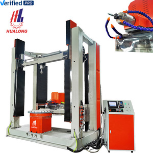 HUALONG Máy Móc HLSD3-1525 Điêu Khắc Tượng Đá Cẩm Thạch 3D Máy Khắc Dọc 4 Trục CNC Máy Khắc Đá Granite - Product Image 1