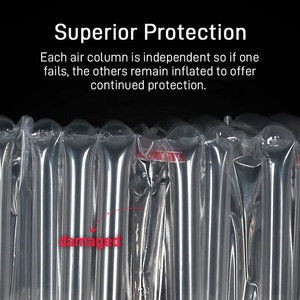 Protecteur de bouteille de vin gonflable Six Pack Sac de colonne protecteur en verre avec coussin d'air - Product Image 5