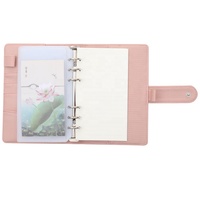 FB TK Venta caliente Binder Bolsillos A5 A7 A6 Tamaño 6 Agujeros Binder Bolsas de hojas sueltas con apertura lateral pero sin cremallera