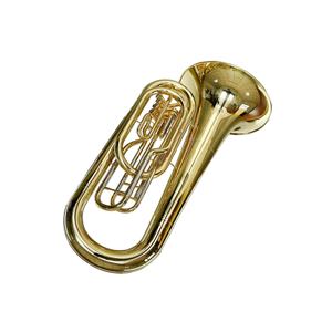 SEASOUND OEM Bb Gold 4 Pistons rotatifs Instrument de marche <span class=keywords><strong>Tuba</strong></span> JYTU0752 - Product Image 5