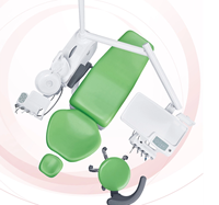 Unité dentaire intégrale RF-S200 avec lampe opératoire LED |   Unité de fauteuil dentaire complète pour usage clinique
