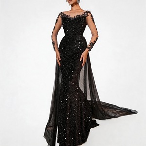 <span class=keywords><strong>Robe</strong></span> de soirée longue de luxe violette avec sequins et perles, abaya <span class=keywords><strong>hijab</strong></span> pour mariées musulmanes, tailles personnalisables pour demoiselles <span class=keywords><strong>d</strong></span>'<span class=keywords><strong>honneur</strong></span> et invitées - Product Image 6