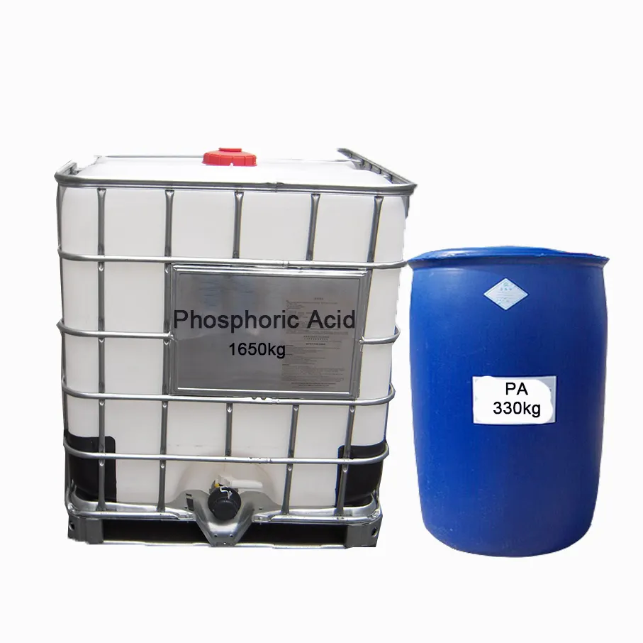 Grosir IBC/paket drum PA 85% asam fosfor mutu makanan/industri